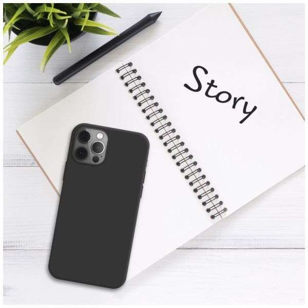 FIXED ReStory TPU tok Apple iPhone 16e készülékhez, fekete