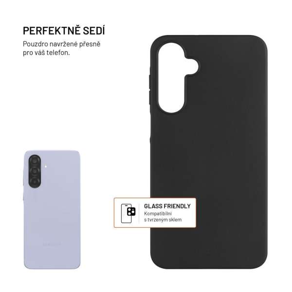 FIXED Restory TPU tok Samsung Galaxy A36 5G készülékhez, fekete