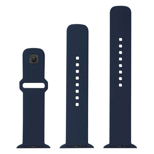 FIXED szilikon sportos óraszíj Apple Watch 38/40/41mm-es okosórákhoz, kék