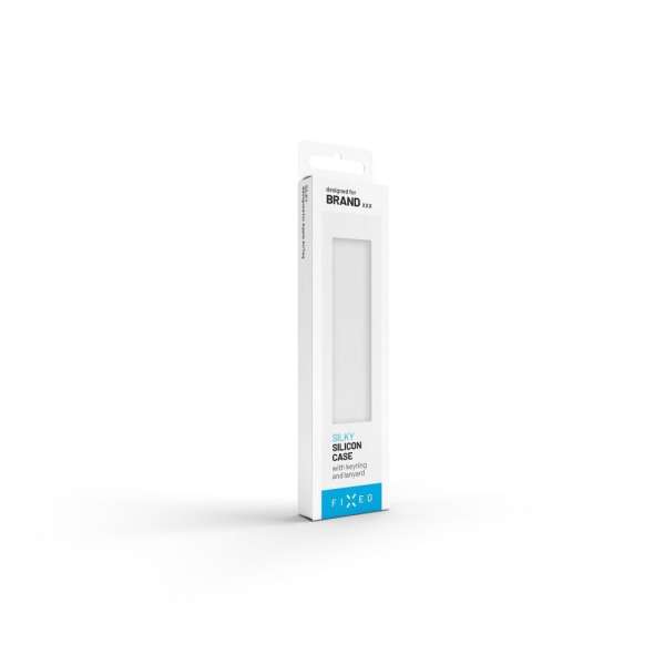 FIXED Silky szilikon tok Samsung SmartTag2-höz, fehér