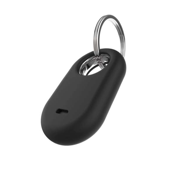 FIXED Silky szilikon tok Samsung SmartTag2-höz, fekete