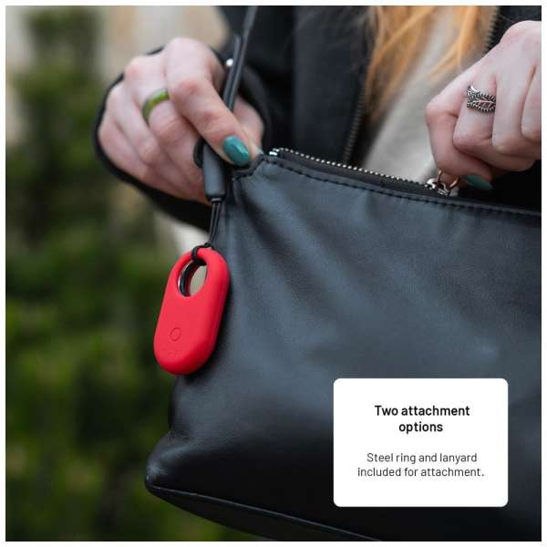FIXED Silky szilikon tok Samsung SmartTag2-höz, fekete