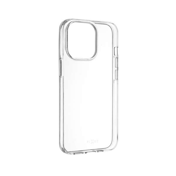 FIXED Slim AntiUV szilikon tok Apple iPhone 13 Pro telefonhoz, átlátszó