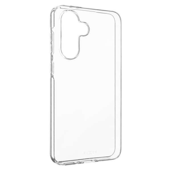 FIXED Slim AntiUV szilikon tok Samsung Galaxy A36 5G telefonhoz, átlátszó