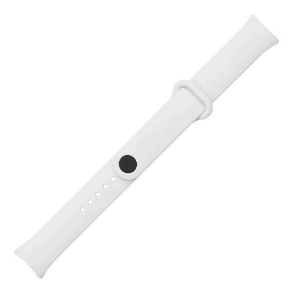 FIXED Sporty szilikon szíj Xiaomi Mi Band 8/Smart Band 9 okosórákhoz, fehér