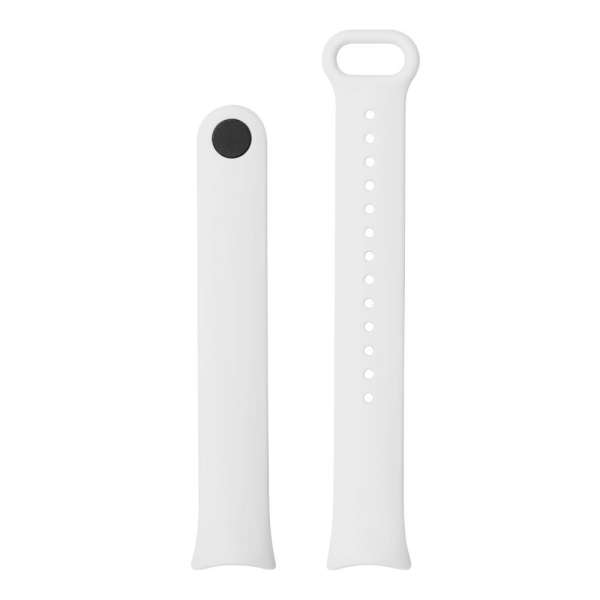 FIXED Sporty szilikon szíj Xiaomi Mi Band 8/Smart Band 9 okosórákhoz, fehér