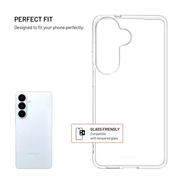 FIXED Story AntiUV TPU telefontok Samsung Galaxy S26 készülékhez, átlátszó
