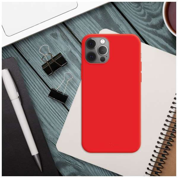 FIXED Story Back Cover for Apple iPhone 16e Red