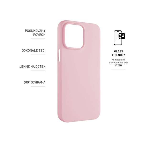 FIXED Story tok Apple iPhone 15 Pro telefonhoz, rózsaszín