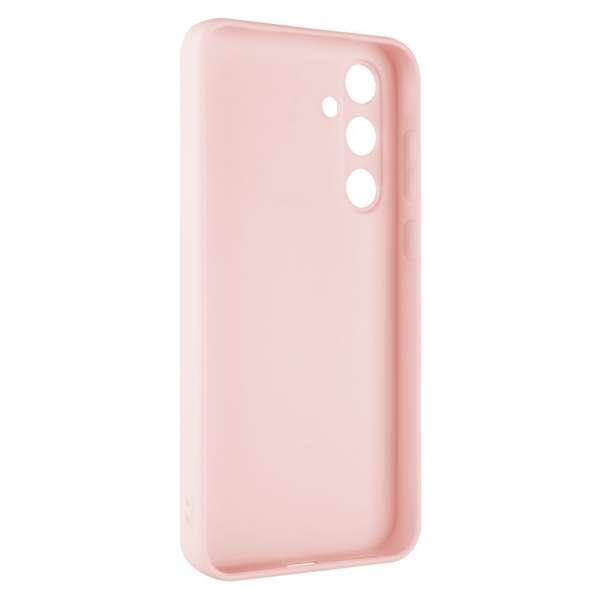 FIXED Story gumirozott telefontok Samsung Galaxy A35 5G készülékhez, pink, FIXST-1262-PK