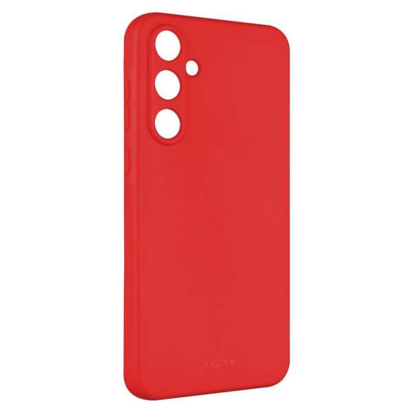 FIXED Story gumirozott telefontok Samsung Galaxy A35 5G készülékhez, piros, FIXST-1262-RD