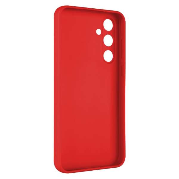 FIXED Story gumirozott telefontok Samsung Galaxy A35 5G készülékhez, piros, FIXST-1262-RD