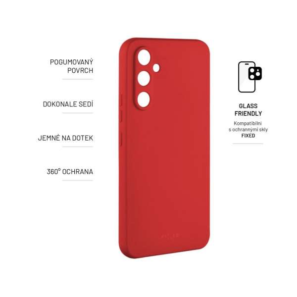 FIXED Story tok Samsung Galaxy A54 5G-hez, piros