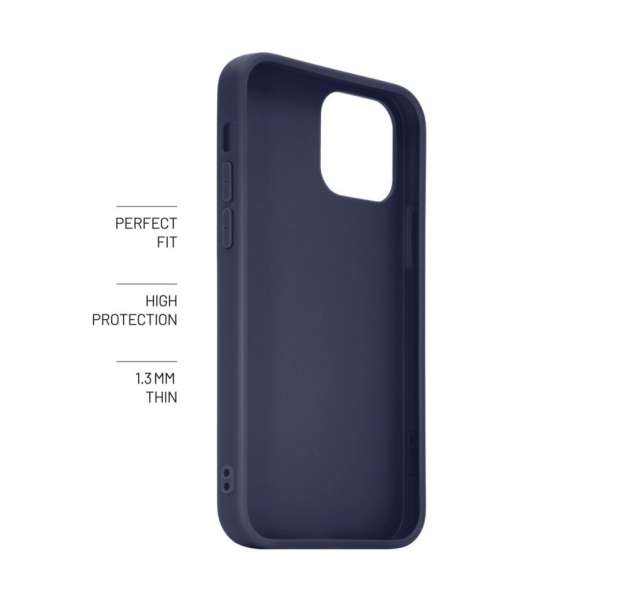 FIXED Story lágy gumi tok a Samsung Galaxy S24+ készülékhez, kék