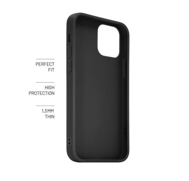 FIXED Story gumitok a Xiaomi Redmi 13C 5G készülékhez, fekete FIXST-1273-BK