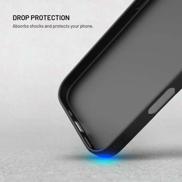 FIXED Story gumírozott hátlap Xiaomi Redmi A7 Pro 4G készülékhez, fekete
