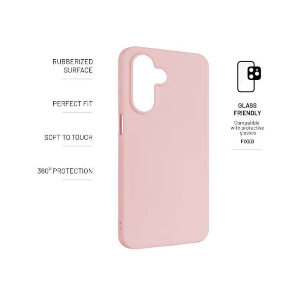FIXED Story hátlap Samsung Galaxy A17 4G/5G készülékhez, rózsaszín