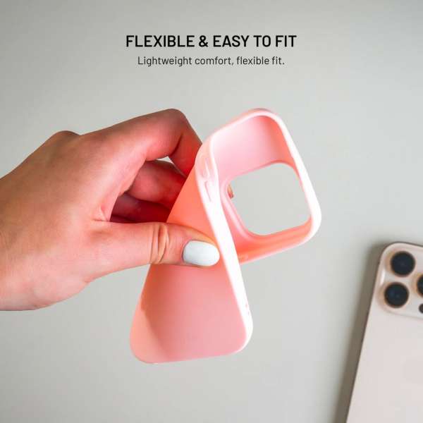 FIXED Story hátlap Xiaomi 17 készülékhez, rózsaszín