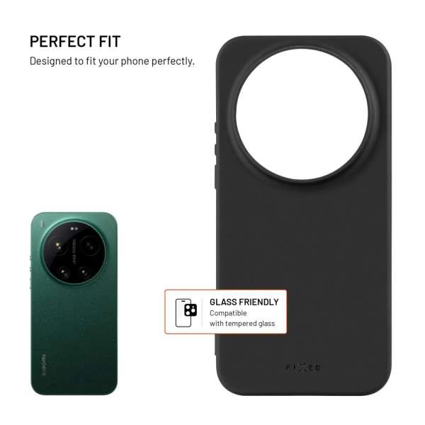 FIXED Story hátlap Xiaomi 17 Ultra készülékhez, fekete