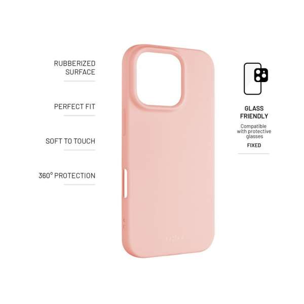 FIXED Story tok Apple iPhone 16 Pro készülékhez, rózsaszín