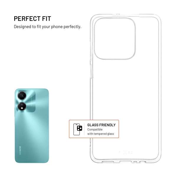 FIXED Story TPU gél tok Honor X5c Plus 4G, átlátszó