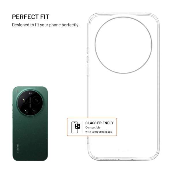 FIXED Story TPU hátlap Xiaomi 17 Ultra készülékhez, átlátszó