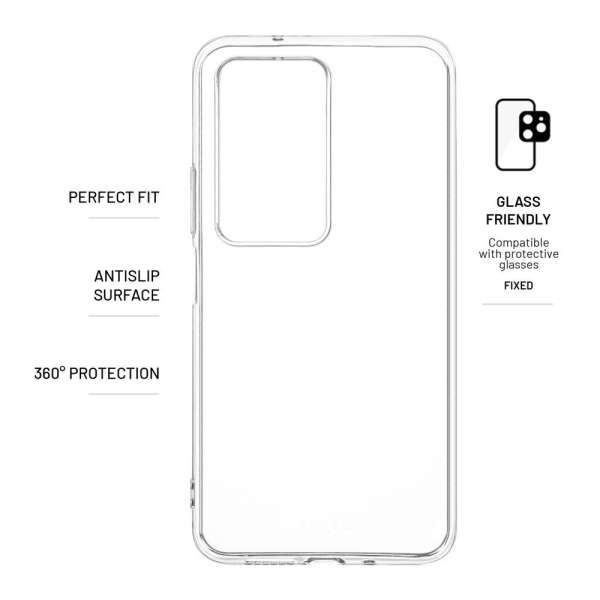 FIXED Story TPU hátlap Xiaomi Redmi 15 4G/5G készülékhez, átlátszó