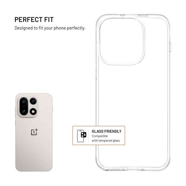FIXED Story TPU tok OnePlus 15 készülékhez, átlátszó