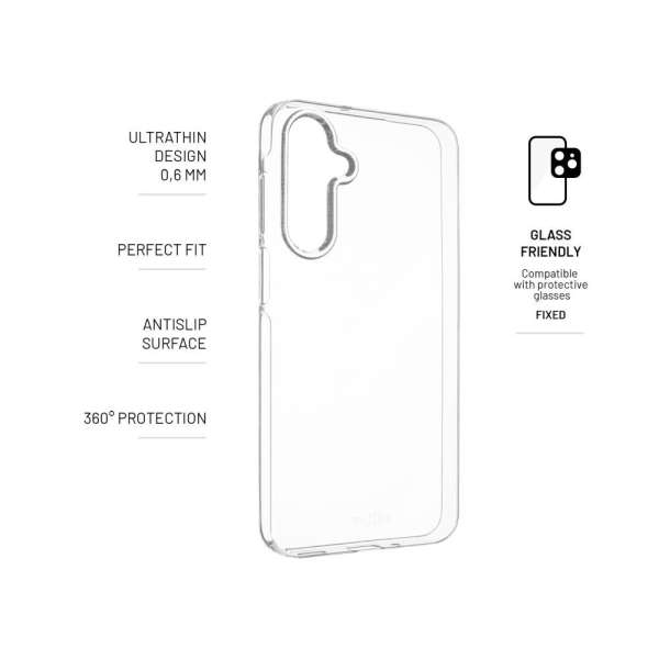 FIXED Story vékony TPU tok Samsung Galaxy A16 4G/5G telefonhoz, átlátszó