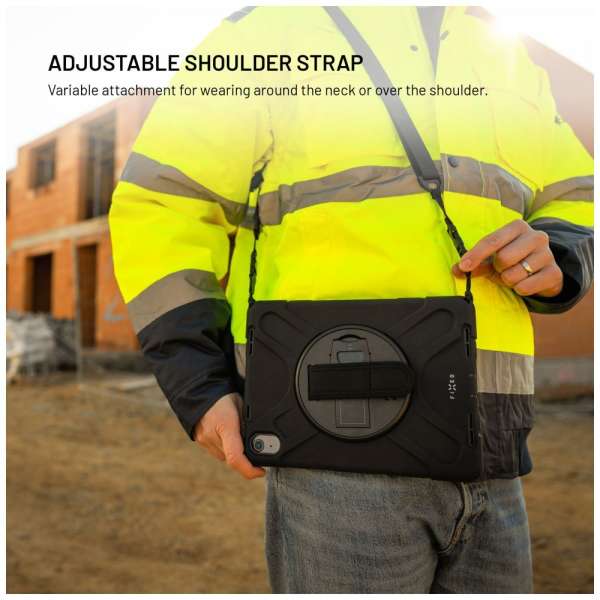 FIXED Strapabíró tablet tok Samsung Galaxy Tab A11+ készülékhez, fekete