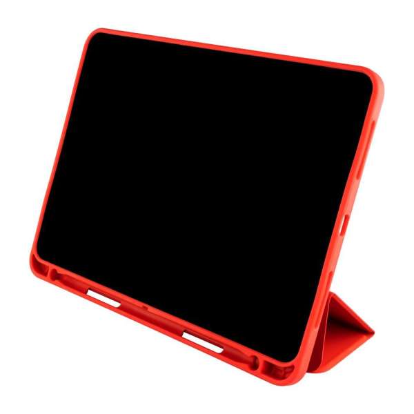 FIXED táblagép tok kijelző takaróval Apple iPad 10,2" (2019/2020/2021) készülékhez, piros