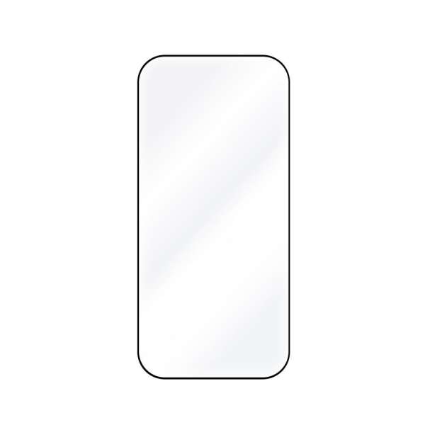 FIXED teljes képernyőt védő 2,5D edzett üveg Apple iPhone 17 Pro készülékhez, 2 darab, fekete