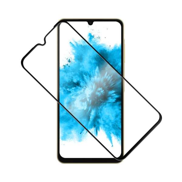 FIXED teljes képernyőt védő 2,5D edzett üveg Samsung Galaxy A06s készülékhez, fekete