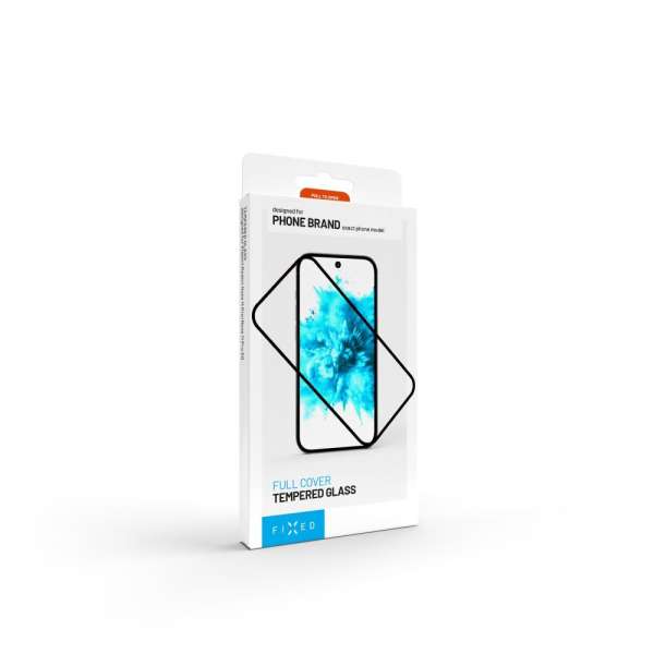 FIXED teljes képernyőt védő 2,5D edzett üveg Vivo X300 Pro készülékhez, fekete
