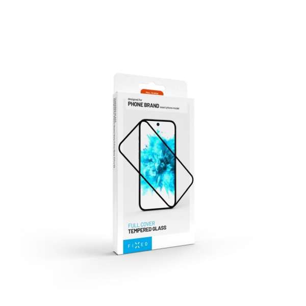 FIXED teljes képernyőt védő 2,5D edzett üveg Xiaomi 15, fekete