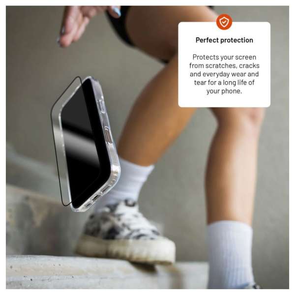 FIXED teljes képernyőt védő 2,5D edzett üveg Xiaomi 15, fekete