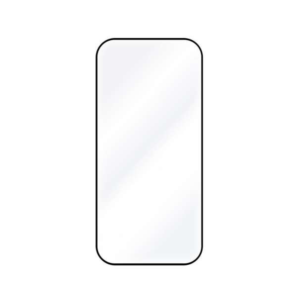 FIXED teljes képernyőt védő 2,5D üvegfólia Realme C75 4G-hez, fekete