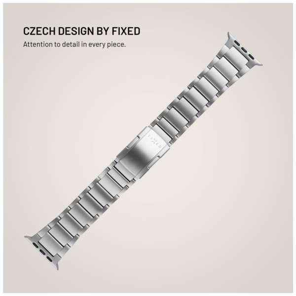 FIXED Titán óraszíj Apple Watch 44/45/46/49mm okosórához, natural titanium