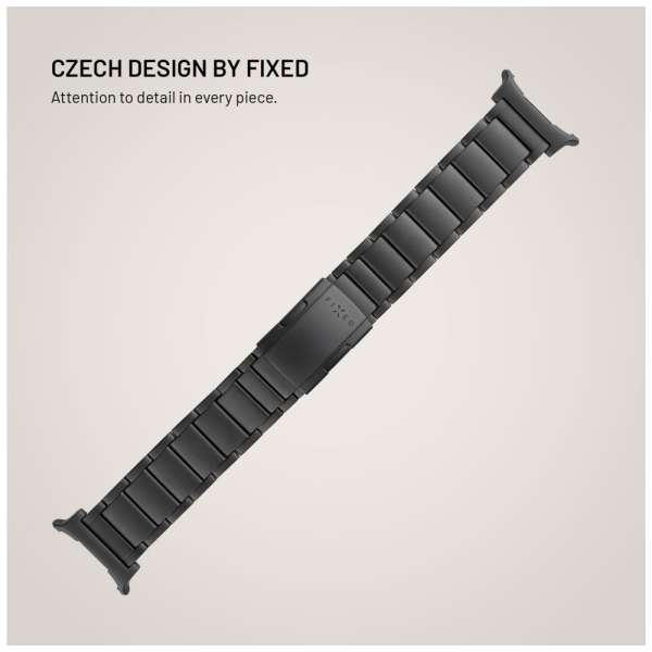 FIXED Titán óraszíj Samsung Galaxy Watch Ultra okosórához, fekete