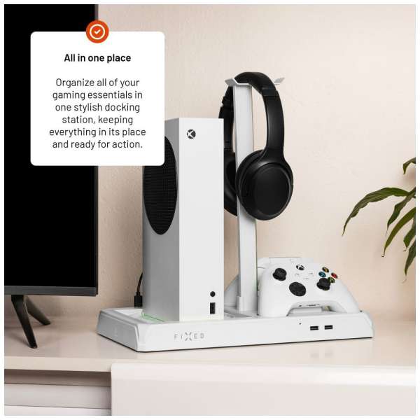 FIXED Többfunkciós állomás Xboxhoz X és S-hez fehér
