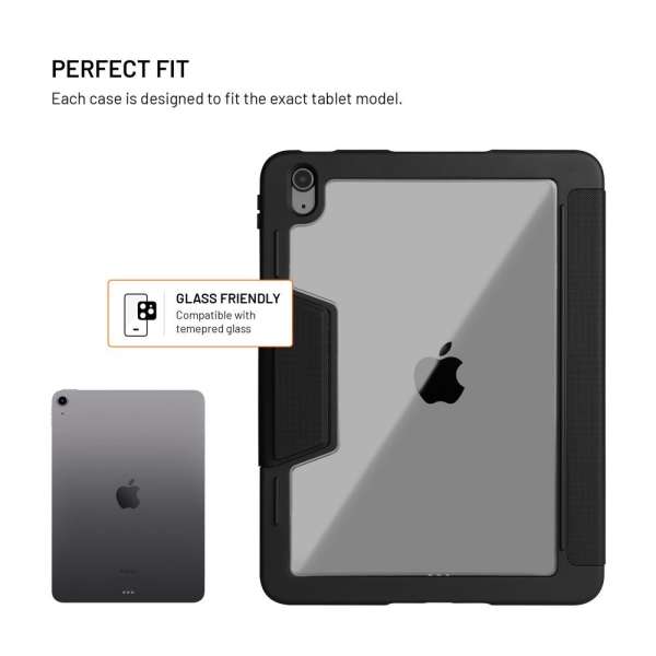 FIXED Tok Apple iPad 10,9" (2022)/iPad 11" (2025) készülékhez, fekete