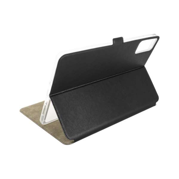 FIXED Topic Tab műbőr tablet tok Xiaomi Redmi Pad SE készülékhez, mágneses zár, különböző poziciókba állítható a tablet, fekete, 11" is FIXTOT-1231