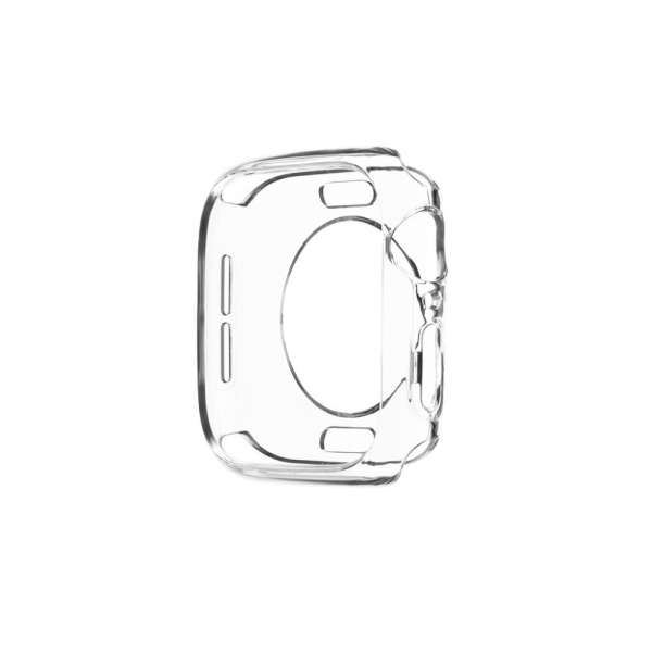FIXED TPU gél tok az Apple Watch Series 9 41mm-es okosórához, átlátszó