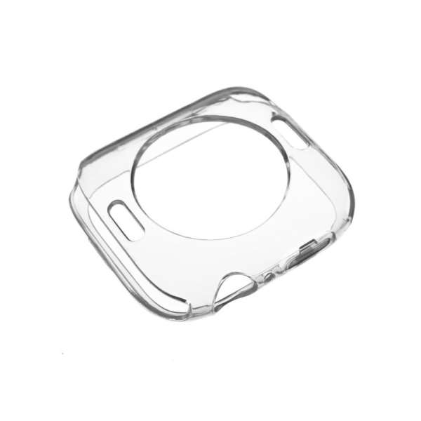 FIXED TPU gél tok az Apple Watch Series 9 41mm-es okosórához, átlátszó
