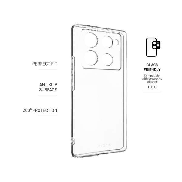 FIXED Story TPU gél tok Infinix Note 40 Pro 4G/Pro 5G/Pro+ 5G átlátszó FIXTCC-1309
