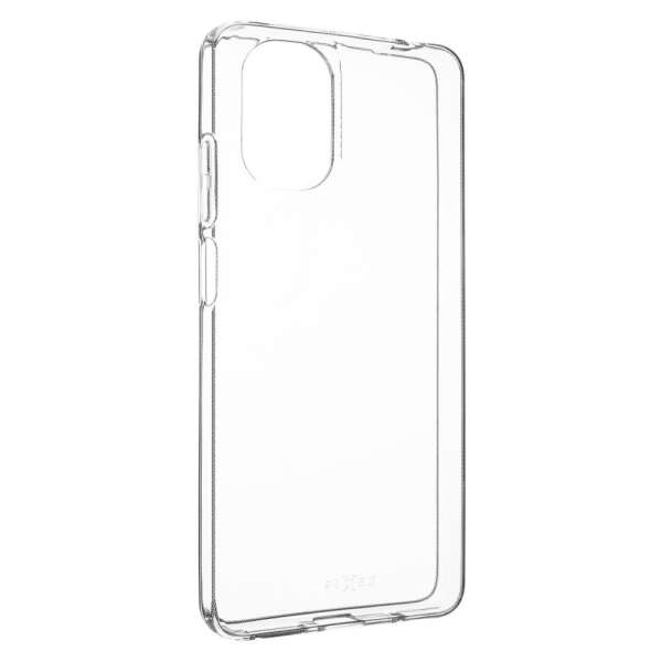 FIXED TPU gél tok a Motorola Moto G04/G24 készülékekhez, átlátszó FIXTCC-1293