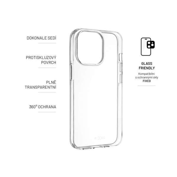 FIXED TPU gél tok Samsung Galaxy A05-höz, átlátszó