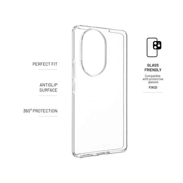 FIXED TPU telefontok Honor 200 Pro 5G telefonhoz, átlátszó