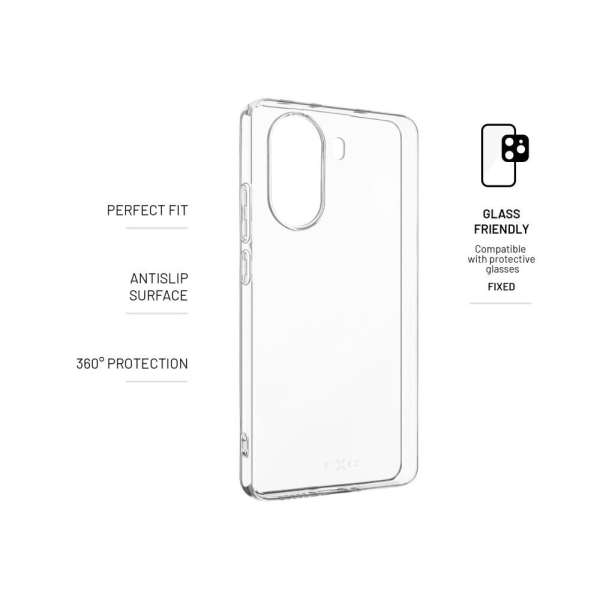 FIXED TPU telefontok POCO X7 Pro, átlátszó