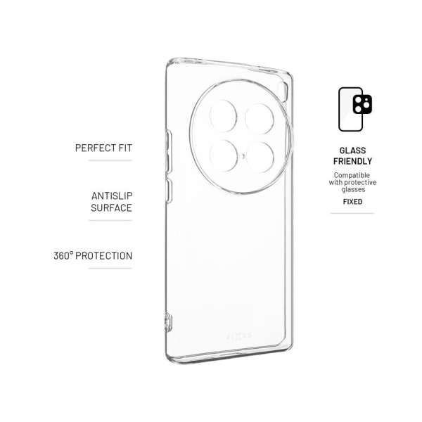 FIXED TPU telefontok Vivo x100 Ultra telefonhoz, átlátszó